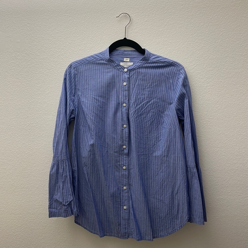Loft "The Softened" Blouse Size M with bell sleeves